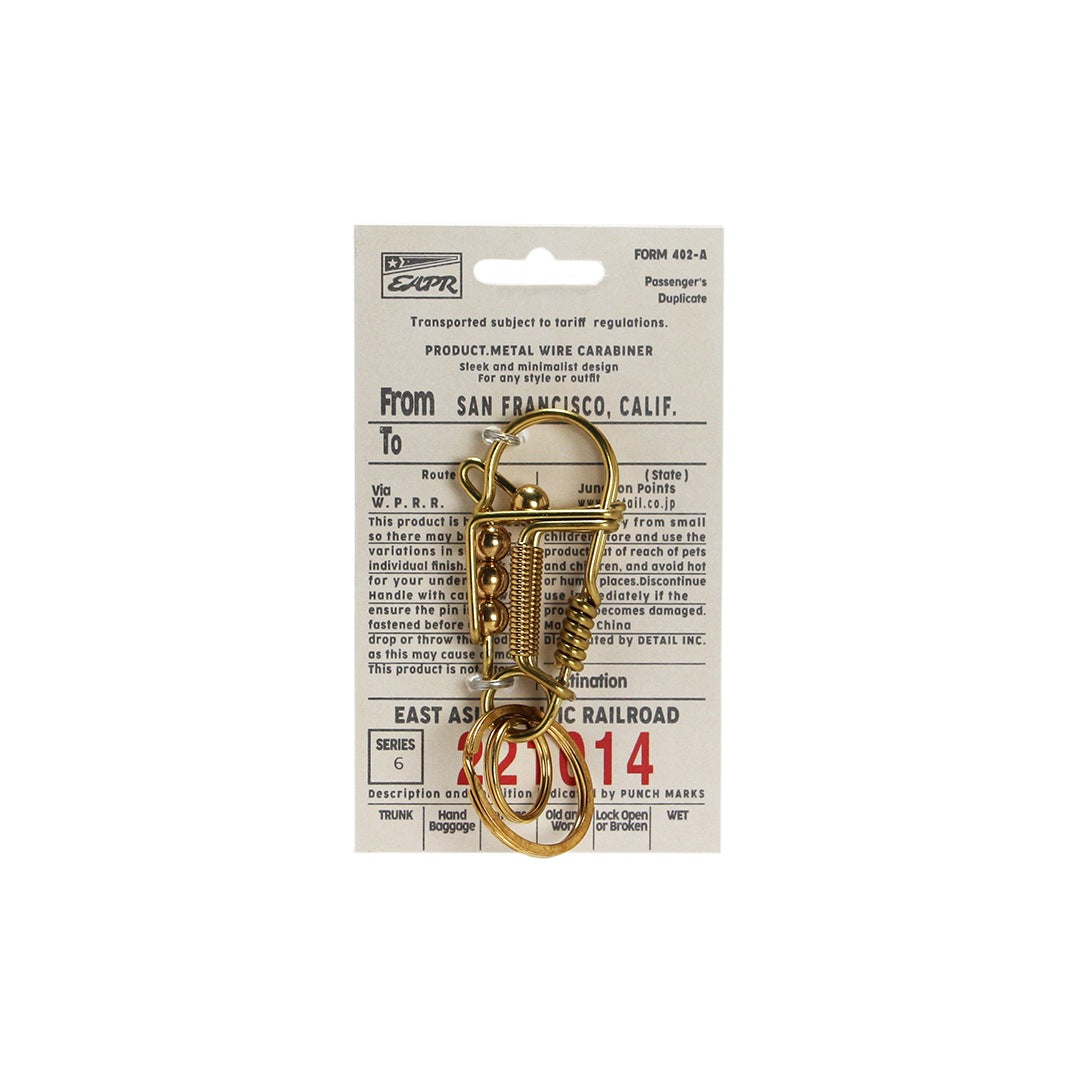 Metal Wire Carabiner "Silver"