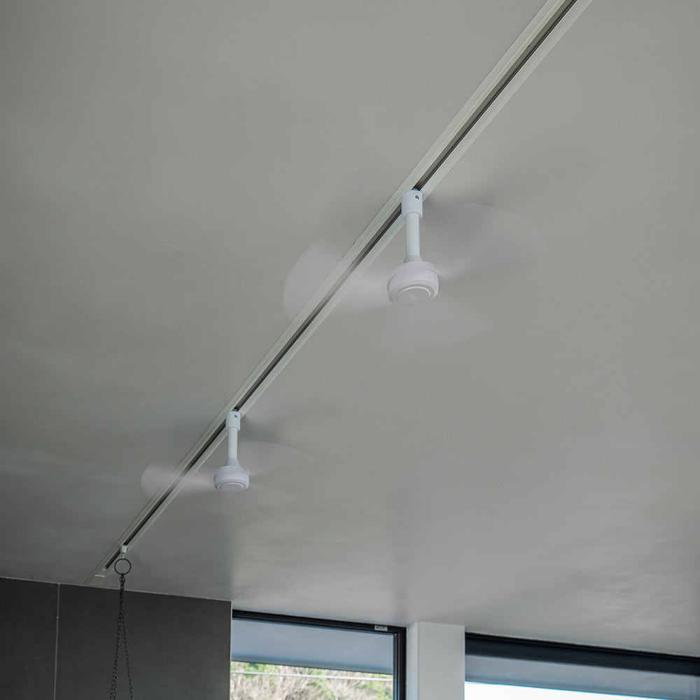 003389 DUCT RAIL FAN DC basic 40 White