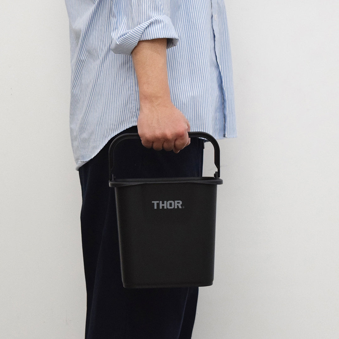 THOR クアッドレイトバケツ DC 4.7L "ブラック"| コンパクトなバケツ