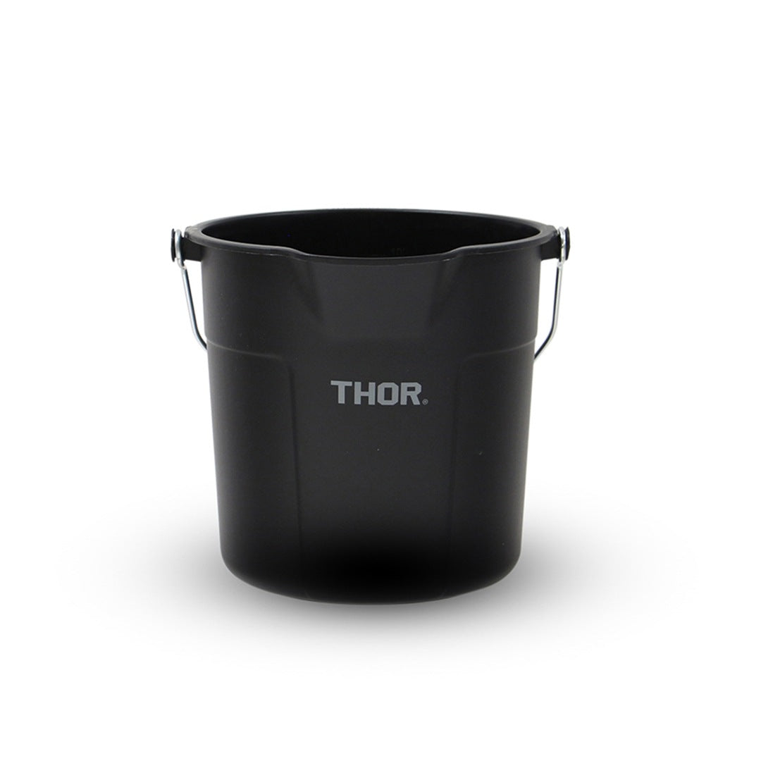 THOR ラウンドバケツ DC 10L "ブラック"| 使い勝手のいいバケツ BRANDSTHOR