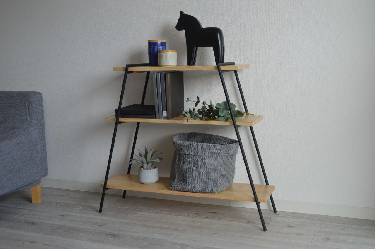 COLLEND コレンド<br>Iron Leg Rack 3段 アイアンレッグラック 3段 棚 収納 ディスプレイ