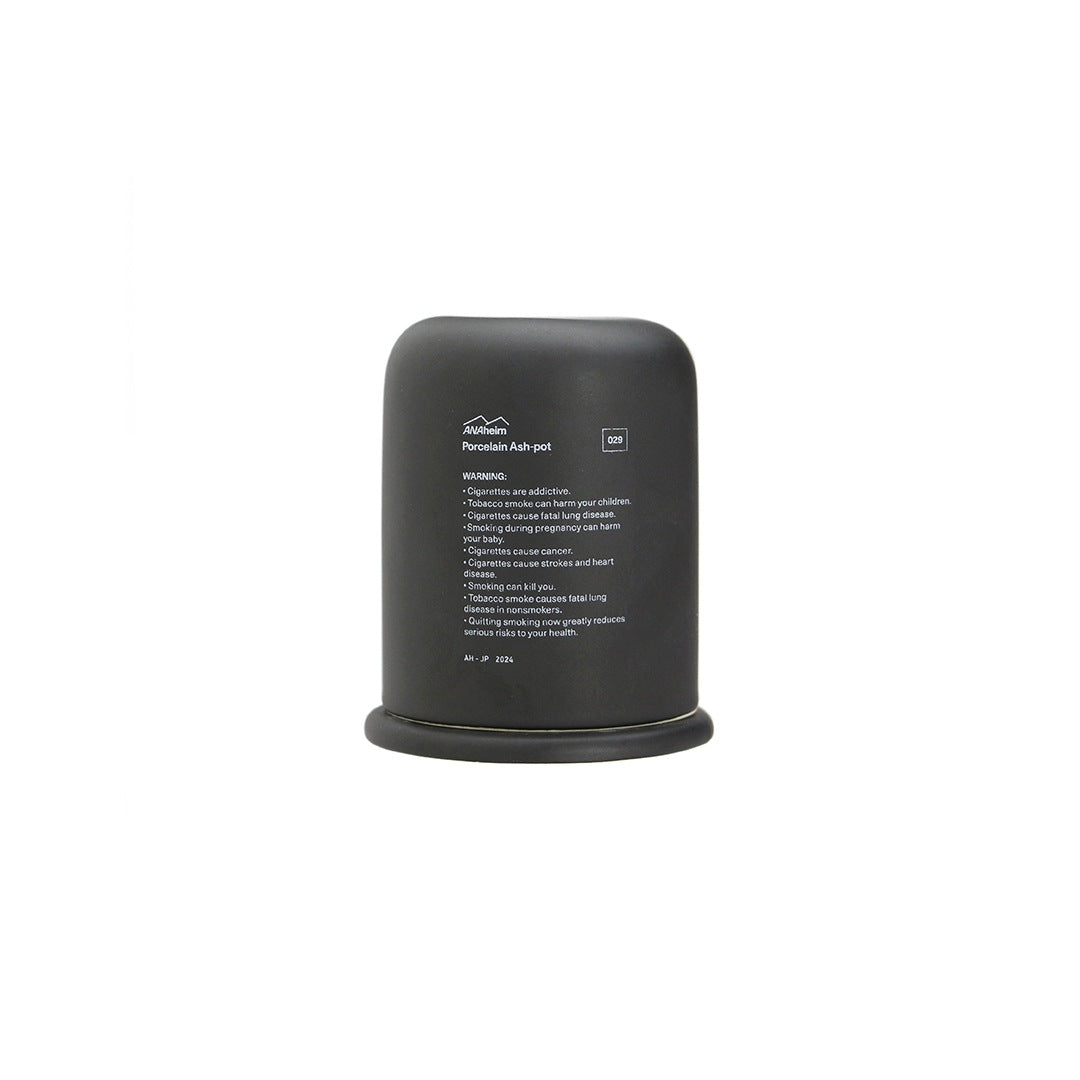 ANAheim Porcelain Ash-Pot "Black"