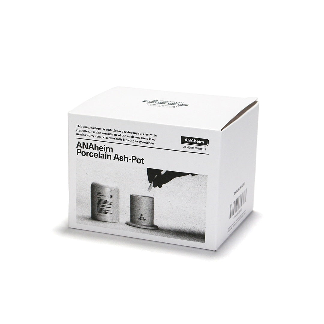 ANAheim Porcelain Ash-Pot "Black"