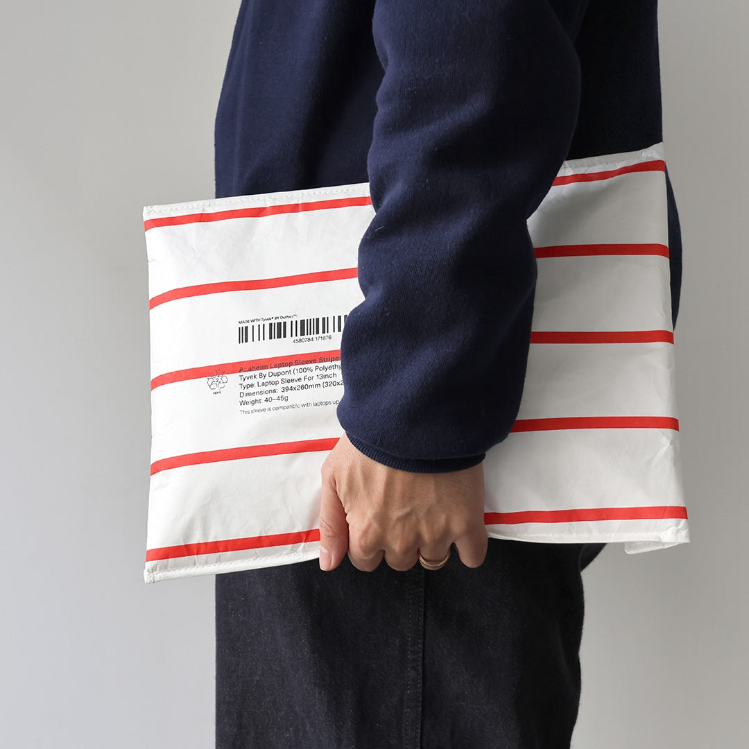 ANAheim Laptop Sleeve Stripes 13inch "Red"