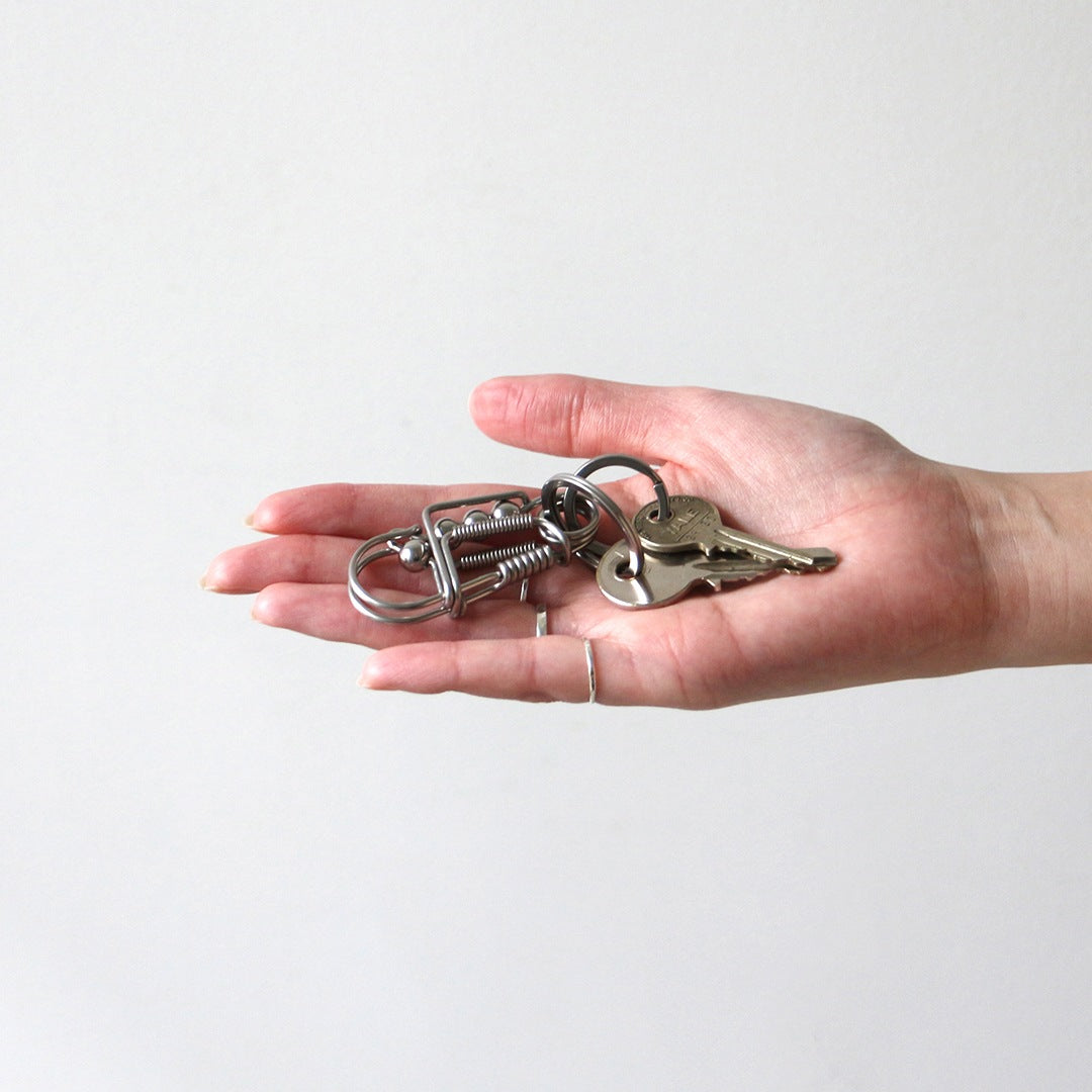 Metal Wire Carabiner "Silver"