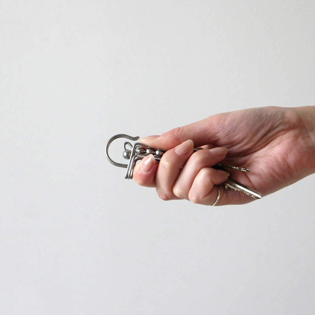 Metal Wire Carabiner "Silver"