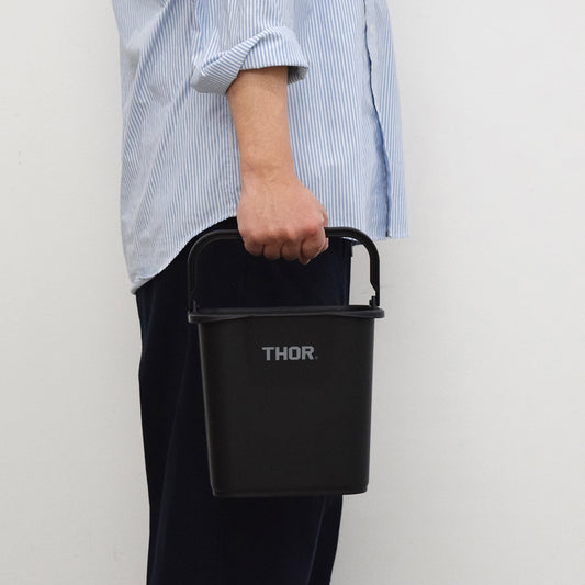 THOR クアッドレイトバケツ DC 4.7L "ブラック"| コンパクトなバケツ