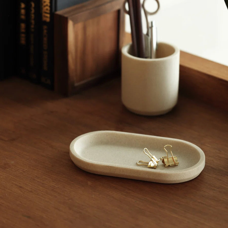 トレイ tray ストーンサンドホワイト