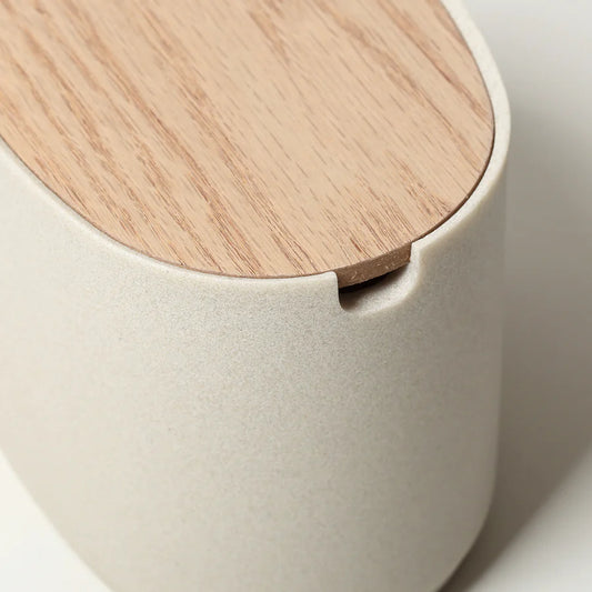 Oval Box S / High　ストーンサンドホワイト
