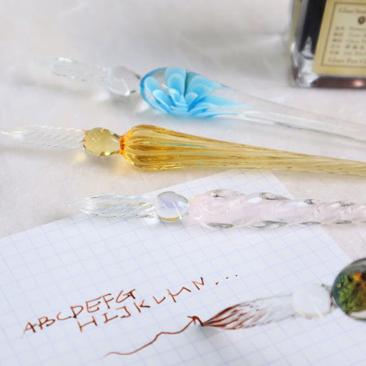 ガラスペン　ピーコック