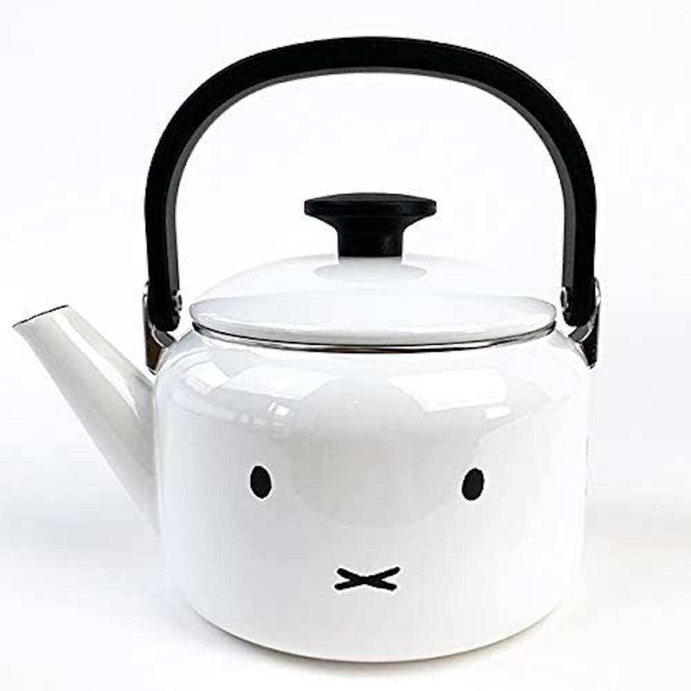 富士ホーロー ミッフィーフェイスシリーズ　2.0Lケトル/Miffy Face Series 2L Kettle